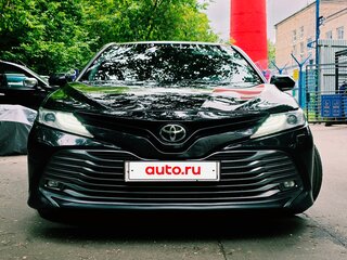 2019 Toyota Camry VIII (XV70), чёрный, 2580000 рублей, вид 2