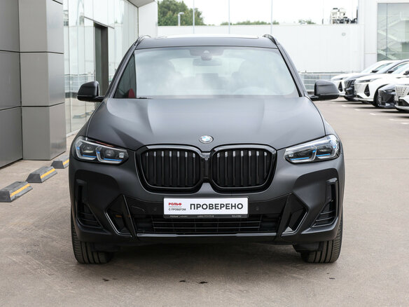 2021 BMW X3 30i xDrive III (G01) Рестайлинг, чёрный - вид 1