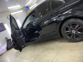 2008 Mercedes-Benz C-Класс 180 Kompressor III (W204), чёрный, 1100000 рублей, вид 5