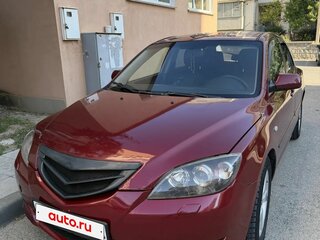 2006 Mazda 3 I (BK) Рестайлинг, красный, 480000 рублей, вид 2