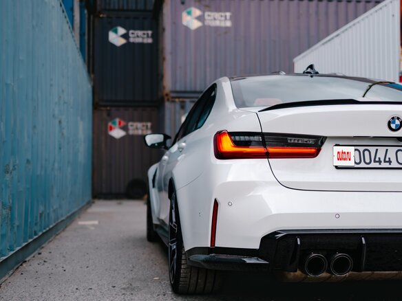 2021 BMW M3 Competition Package VI (G80), белый, 6669836 рублей - вид 8