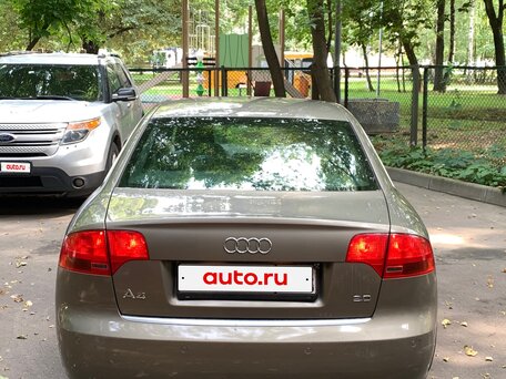 2006 Audi A4 III (B7), бежевый, 700000 рублей, вид 3