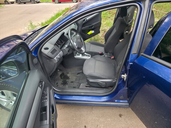 2010 Opel Astra H Рестайлинг, синий, 555000 рублей - вид 9