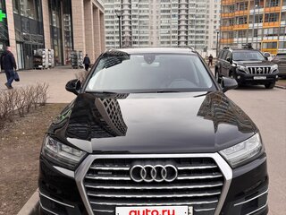 2016 Audi Q7 II (4M), чёрный, 3500000 рублей, вид 2