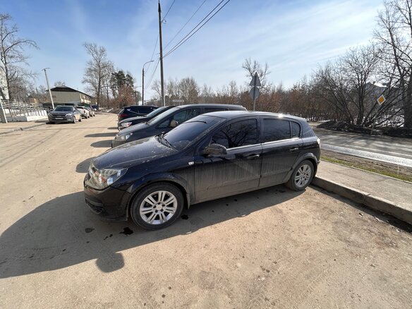 2007 Opel Astra H, чёрный - вид 22