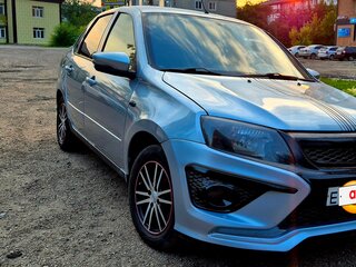 2012 Lada (ВАЗ) Granta I, голубой, 520000 рублей, вид 1