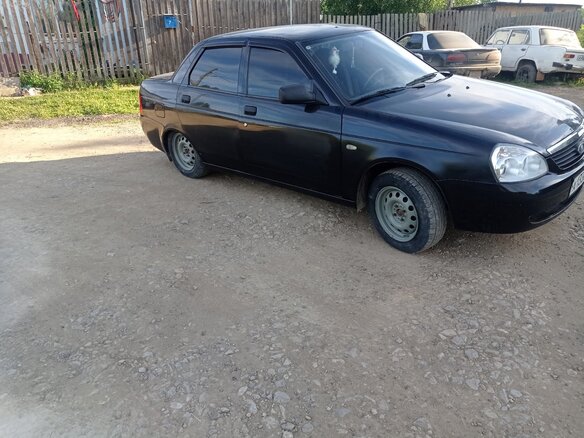 2011 Lada (ВАЗ) Priora I, синий, 240000 рублей - вид 4