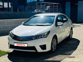 2014 Toyota Corolla XI (E160, E170, E180), белый, 1250000 рублей, вид 1
