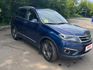 2018 Chery Tiggo 5 I Рестайлинг, синий, 1200000 рублей, вид 2