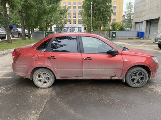 2020 Lada (ВАЗ) Granta I Рестайлинг, красный, 510000 рублей, вид 3