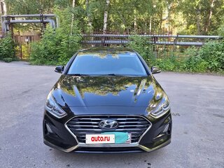2018 Hyundai Sonata VII (LF) Рестайлинг, чёрный, 2200000 рублей, вид 3