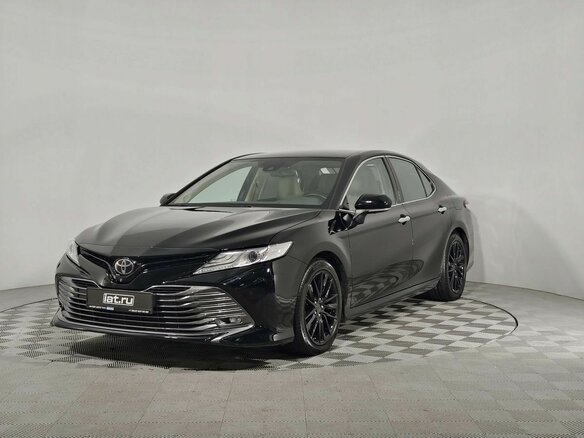2019 Toyota Camry VIII (XV70), чёрный, 2689000 рублей