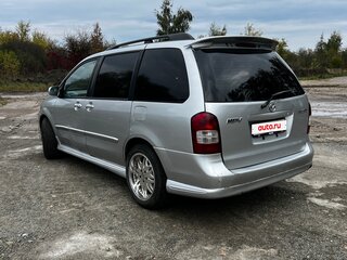 2001 Mazda MPV II (LW), серебристый, 399999 рублей, вид 4