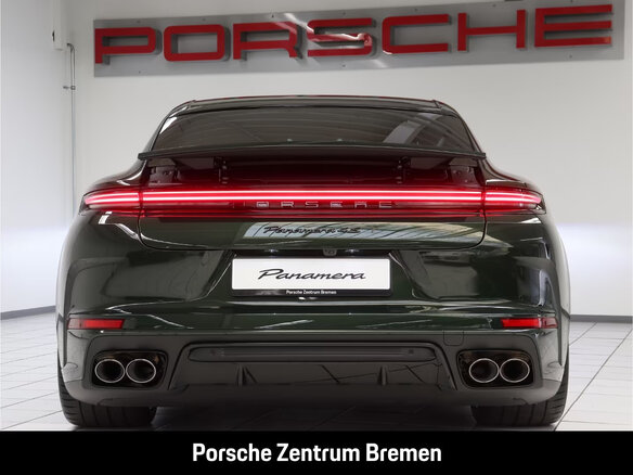2026 Porsche Panamera 4S E-Hybrid III, зелёный - вид 7