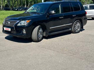 2013 Lexus LX 570 III Рестайлинг, чёрный, 3699000 рублей, вид 4