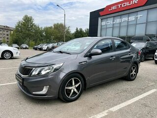 2012 Kia Rio 4-speed III, серый, 849000 рублей, вид 2