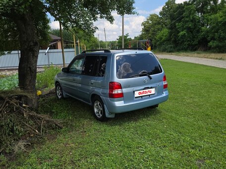 2001 Mazda Demio I (DW), голубой, 265000 рублей, вид 5