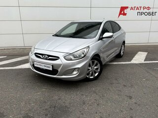 2011 Hyundai Solaris I, серебристый, 780000 рублей, вид 1