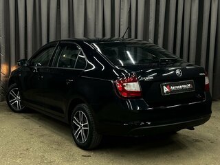 2018 Skoda Rapid I Рестайлинг, чёрный, 699900 рублей, вид 4