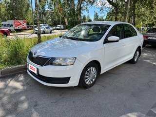 2017 Skoda Rapid I Рестайлинг, белый, 640000 рублей, вид 1