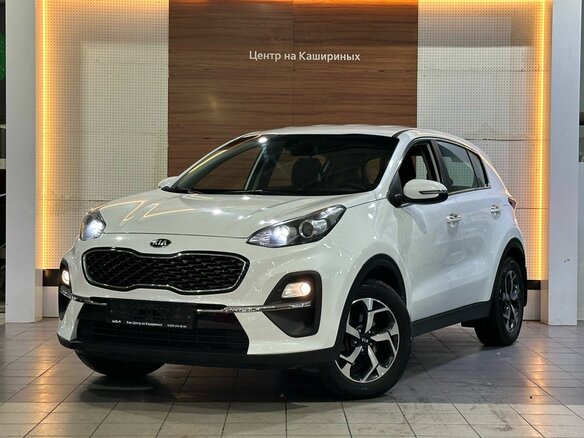 2020 Kia Sportage IV Рестайлинг, белый