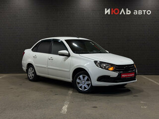 2020 Lada (ВАЗ) Granta I Рестайлинг, белый, 580000 рублей, вид 3