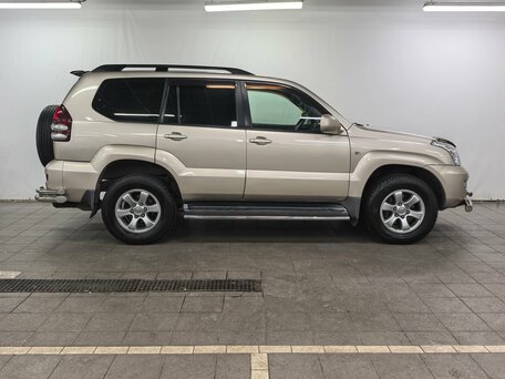 2006 Toyota Land Cruiser Prado 4-speed 120 Series, бежевый, 1550000 рублей, вид 3