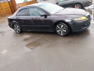 2005 Mazda 6 I (GG) Рестайлинг, красный, 250000 рублей, вид 2