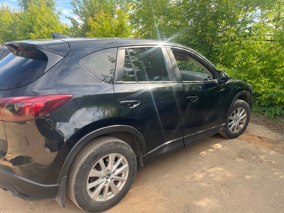 2015 Mazda CX-5 I Рестайлинг, чёрный, 1200000 рублей - вид 8