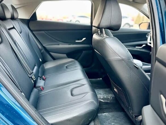 2023 Hyundai Elantra N Line VII (CN7) Рестайлинг, синий - вид 13