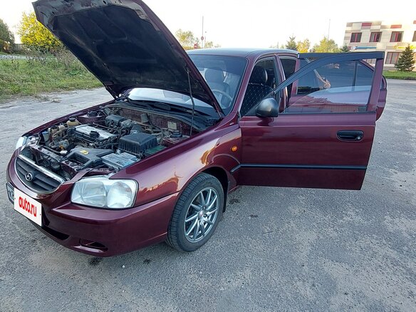 2011 Hyundai Accent ТагАЗ II, красный, 500000 рублей - вид 14