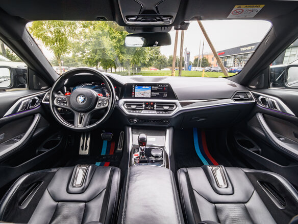2022 BMW M4 Competition Package G82/G83, чёрный, 9120811 рублей - вид 13