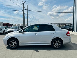 2013 Nissan Tiida I Рестайлинг, серебристый, 709000 рублей, вид 3