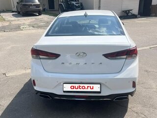 2018 Hyundai Sonata VII (LF) Рестайлинг, белый, 1650000 рублей, вид 5
