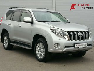 2016 Toyota Land Cruiser Prado 150 Series Рестайлинг 1, серебристый, 3320000 рублей, вид 1