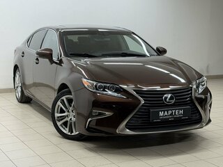 2017 Lexus ES 250 VI Рестайлинг, коричневый, 2350000 рублей, вид 3