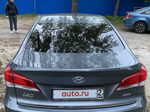 2014 Hyundai i40 I, серый, 1320000 рублей - вид 5