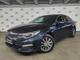 2019 Kia Optima IV Рестайлинг, синий, 1479000 рублей, вид 3