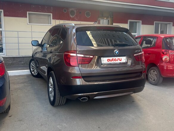 2013 BMW X3 20d xDrive II (F25), коричневый, 2300000 рублей - вид 3