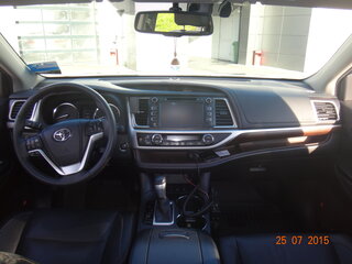 2014 Toyota Highlander III (XU50), бежевый, 3450000 рублей, вид 5