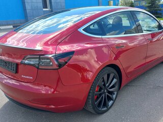 2020 Tesla Model 3 Performance I, пурпурный, 3500000 рублей, вид 4