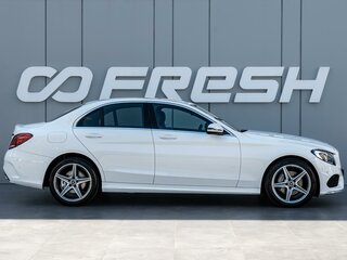 2017 Mercedes-Benz C-Класс 180 9G-TRONIC IV (W205), белый, 2410000 рублей, вид 5