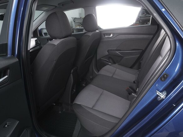 2021 Hyundai Solaris II Рестайлинг, синий - вид 10