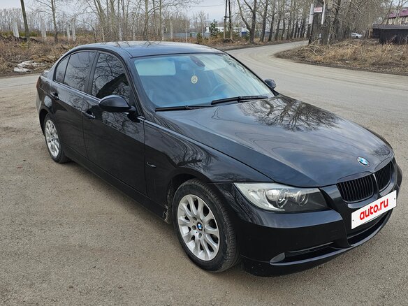 2007 BMW 3 серии 320i V (E90/E91/E92/E93), чёрный, 970000 рублей - вид 22
