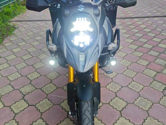 2016 Suzuki V-Strom 1000, серый, 1180000 рублей - вид 6
