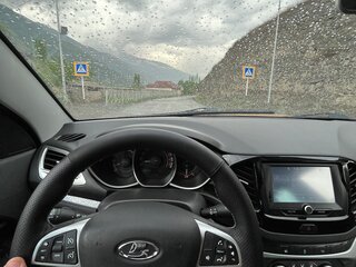 2017 Lada (ВАЗ) Vesta SW Cross I, белый, 1200000 рублей, вид 4