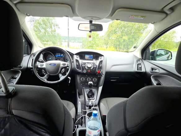 2012 Ford Focus III, чёрный, 680000 рублей - вид 8