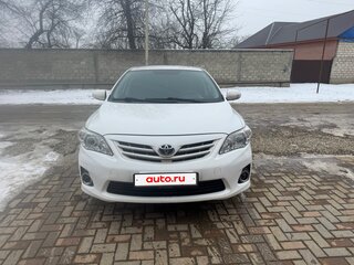 2012 Toyota Corolla X (E140, E150) Рестайлинг, белый, 1150000 рублей, вид 1