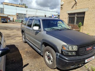 2002 GMC Yukon XL 2500 II (GMT800), бежевый, 1450000 рублей, вид 4