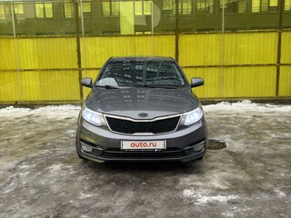 2016 Kia Rio III Рестайлинг, серый, 670000 рублей, вид 3